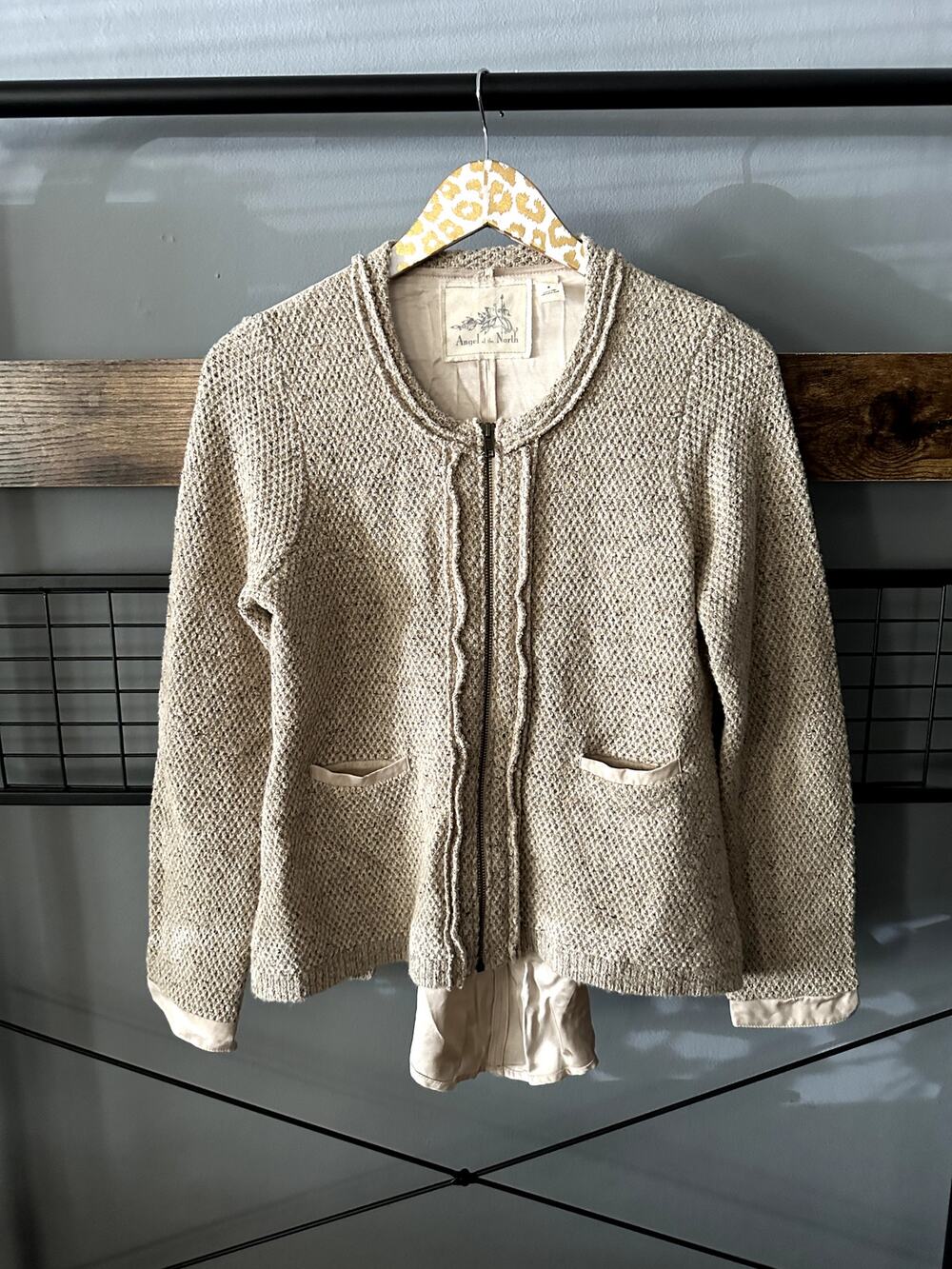 Anthropologie Angel of the North Women's Wool Blend Sweater | Medium